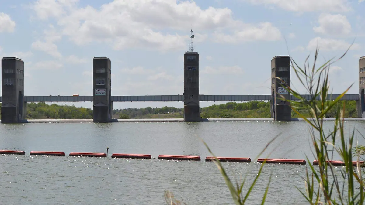 Las presas de la frontera están con un nivel bajo